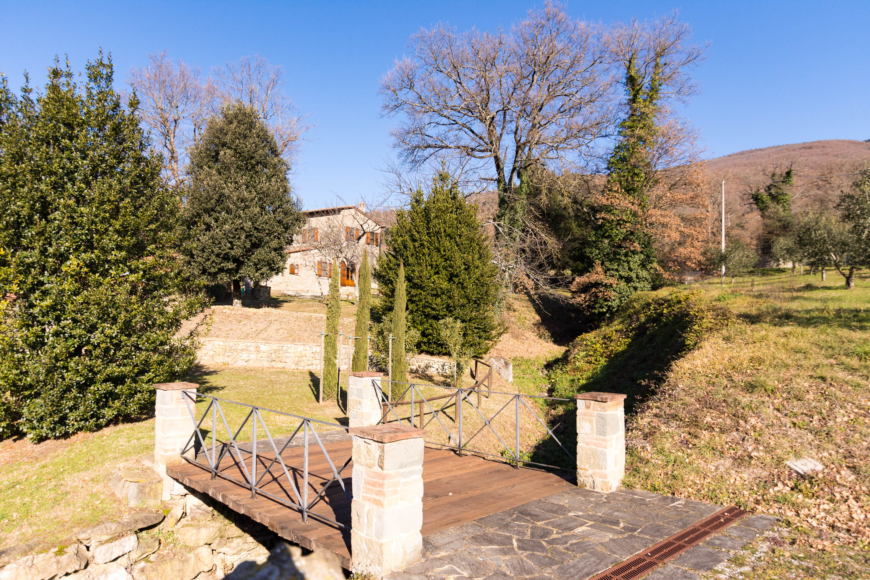 Property with two independent farmhouses