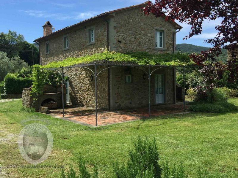 Veranda - Casa colonica in pietra con piscina