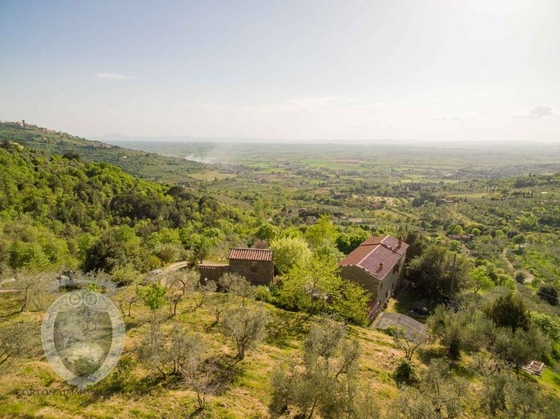 Colonica panoramica con dépendance