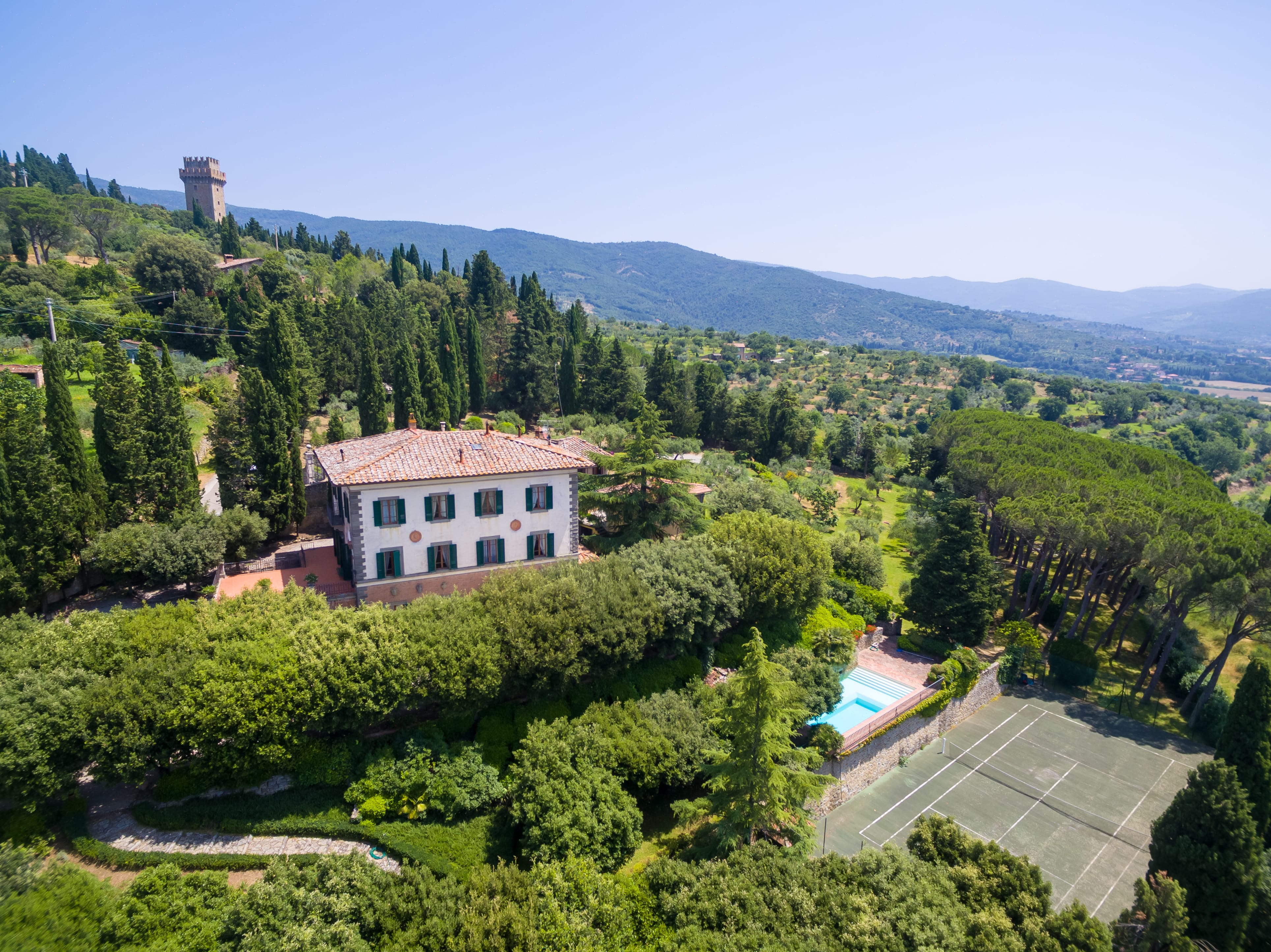 Wonderful liberty villa in Cortona