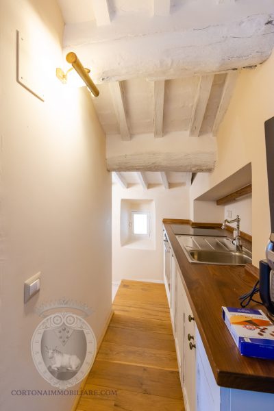 Attic renovated in Cortona