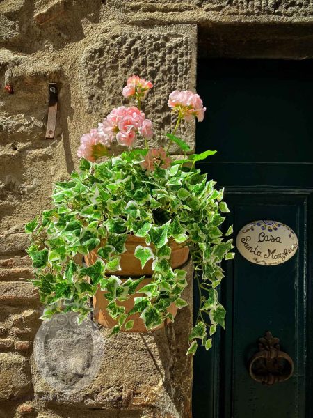 Historical terraced house in Cortona