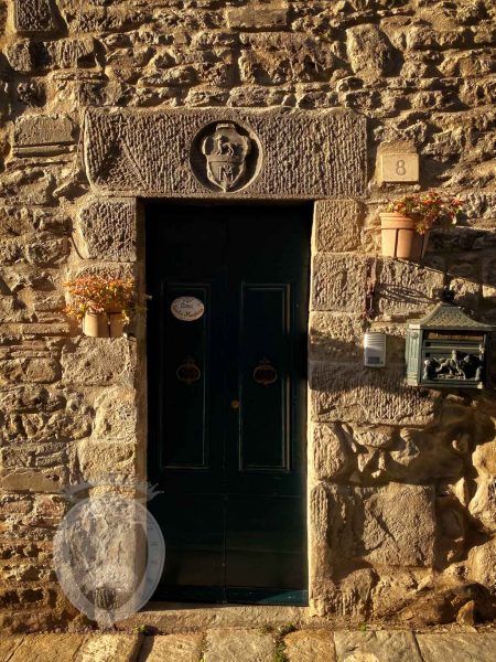 Historical terraced house in Cortona