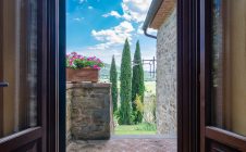 Beautiful restored farmhouse in Pergo an exclusive areas of Cortona