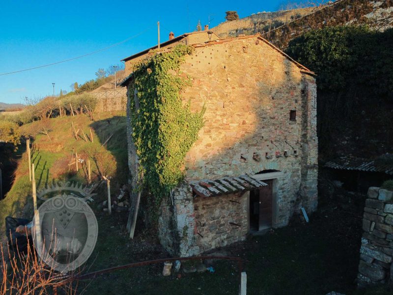 Ancient Stone Villa with Olive Groves & Vineyard Inside Cortona’s Walls