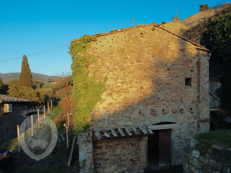 Ancient Stone Villa with Olive Groves & Vineyard Inside Cortona’s Walls