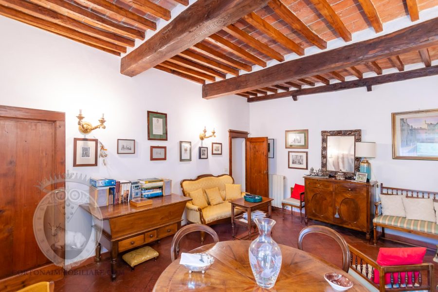 Appartamento in palazzo storico nel centro di Cortona