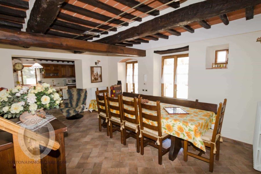 Colonica con 5 camere e piscina