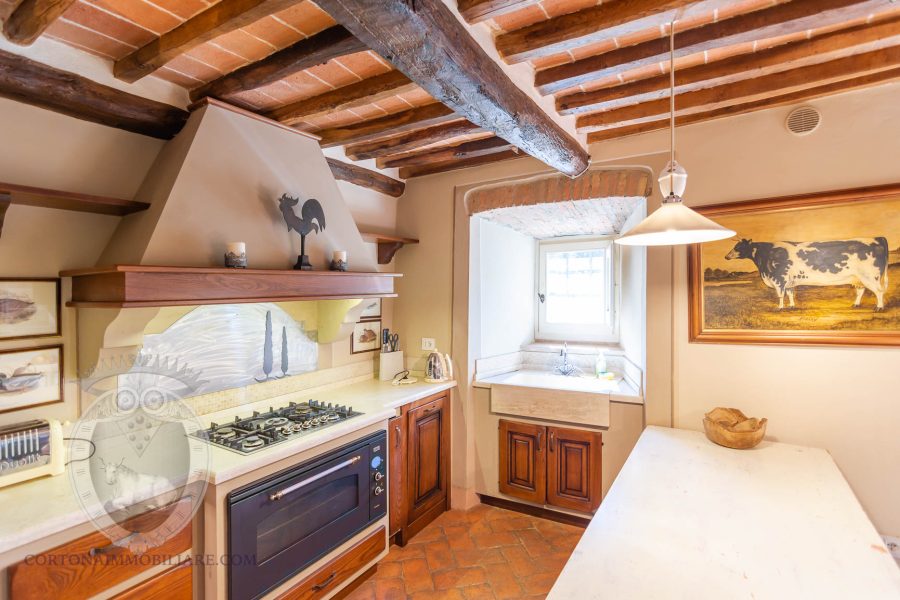 Unique country house inside the historical centre of Cortona