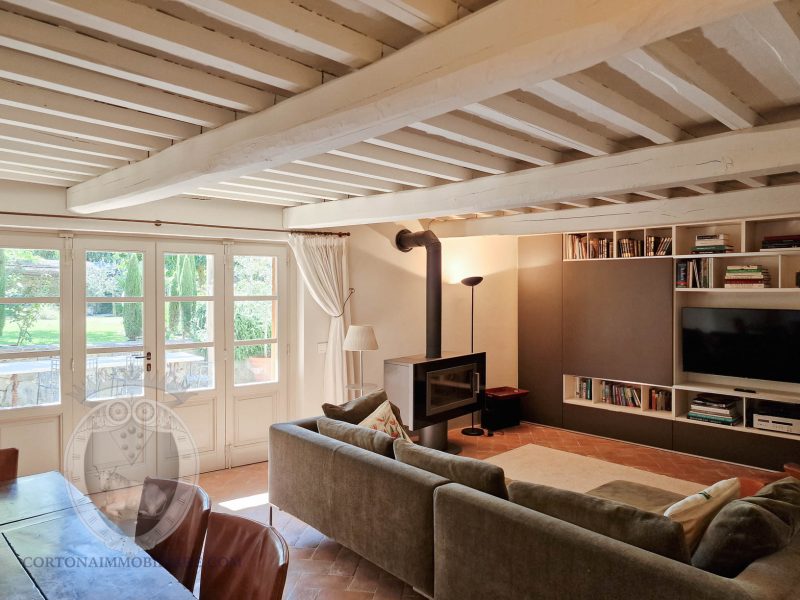 Unique country house inside the historical centre of Cortona