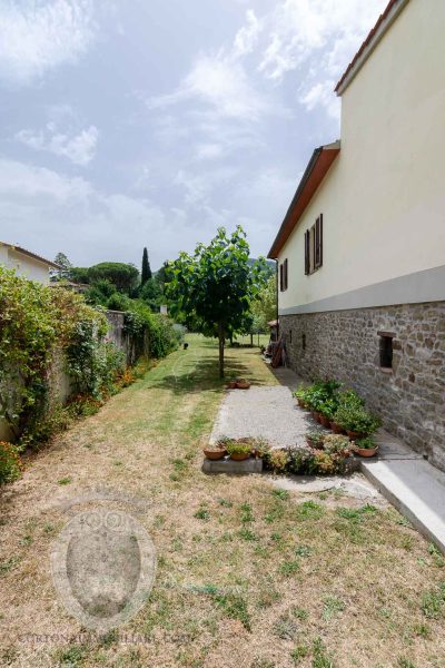 Portion of farmhouse in a quiet hamlet