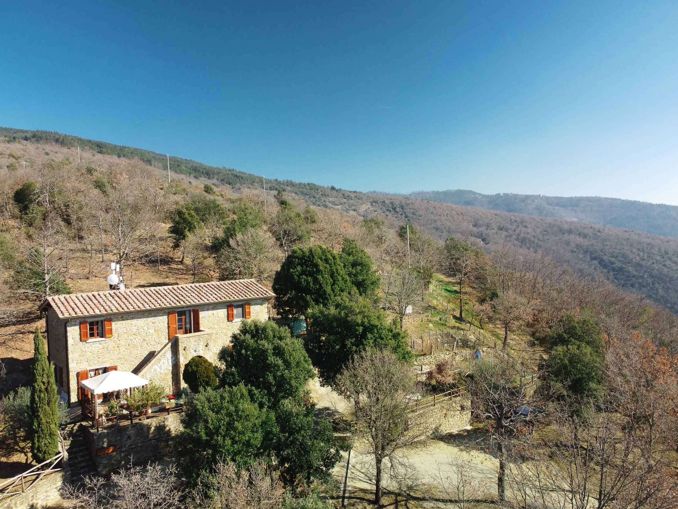 Panoramic farmhouse