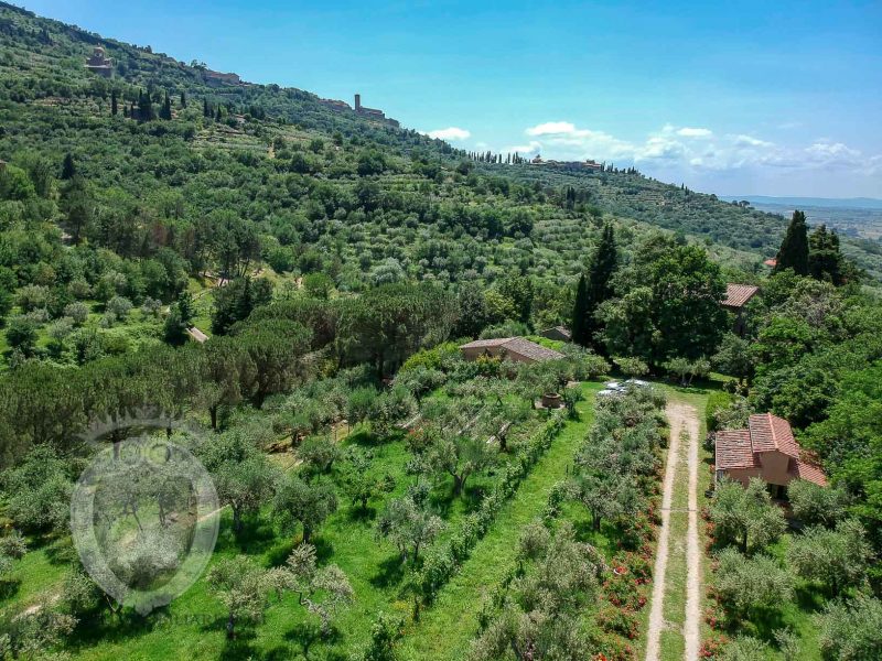 Stone villa a stone's throw from Cortona