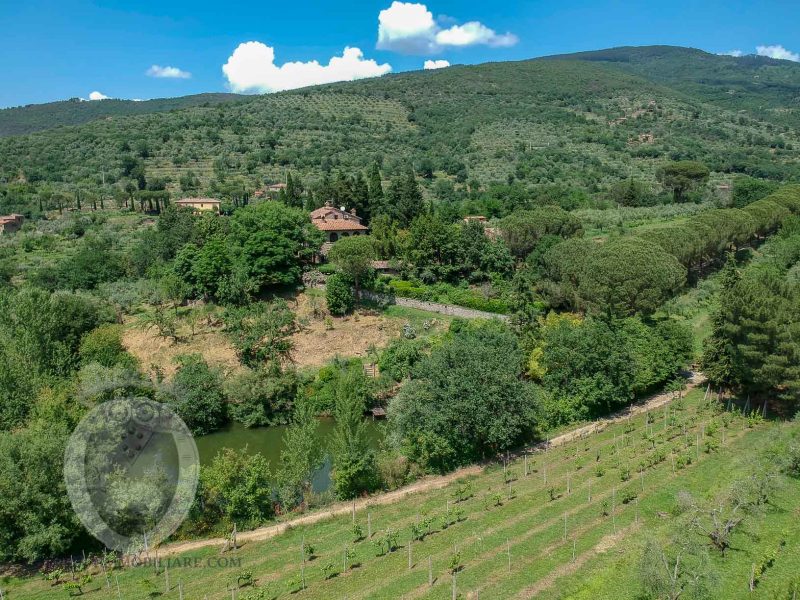 Stone villa a stone's throw from Cortona