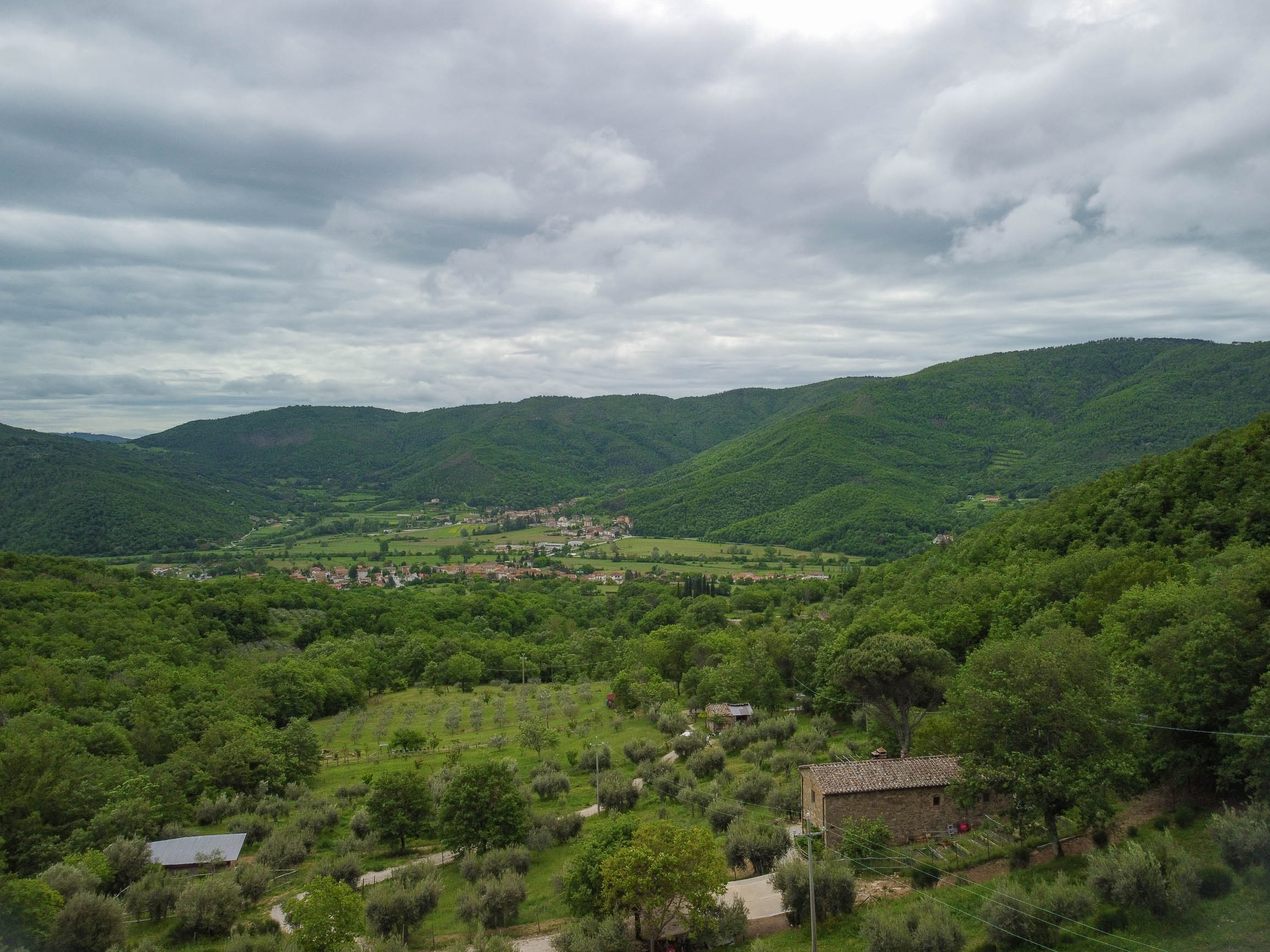 Farmhouse with breathtaking view