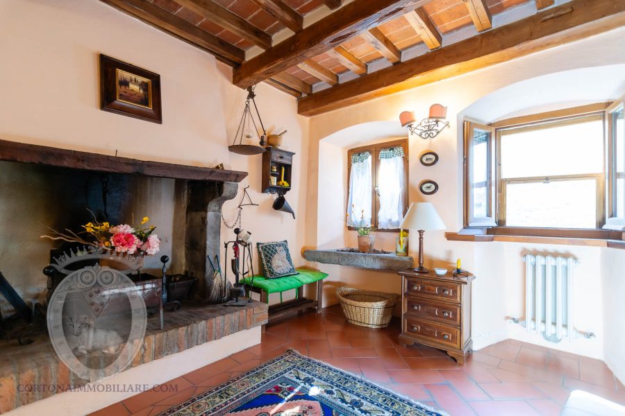 Appartamento a Cortona su 3 livelli