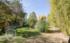 Farmhouse with swimming pool garden and land