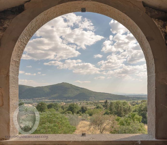 Colonica con vista