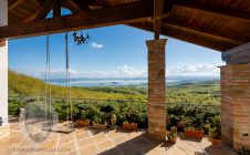 Villa with lake view and garden
