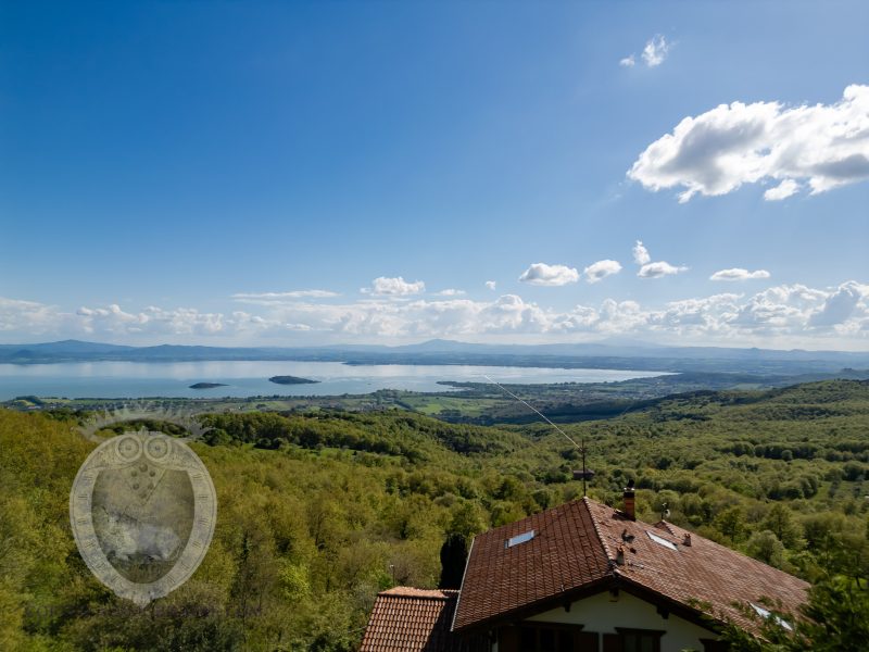 Villa con vista lago e giardino