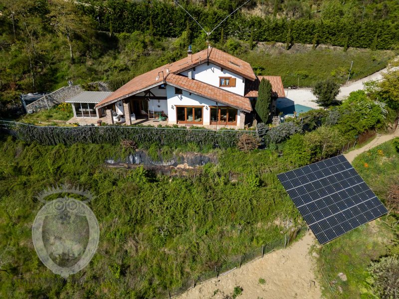 Villa con vista lago e giardino