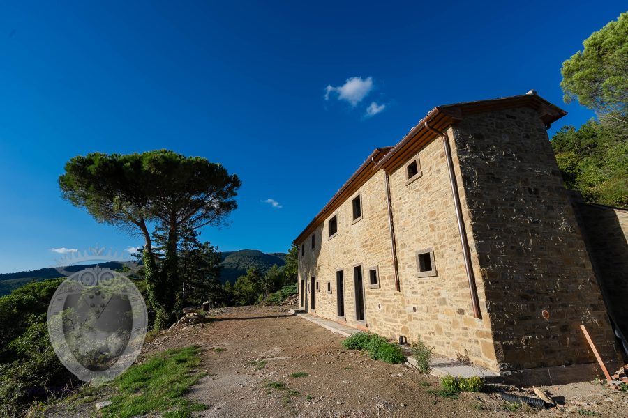 Colonica con vista panoramica