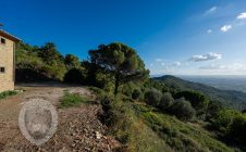 Colonica con vista panoramica