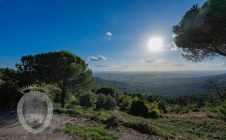 Colonica con vista panoramica