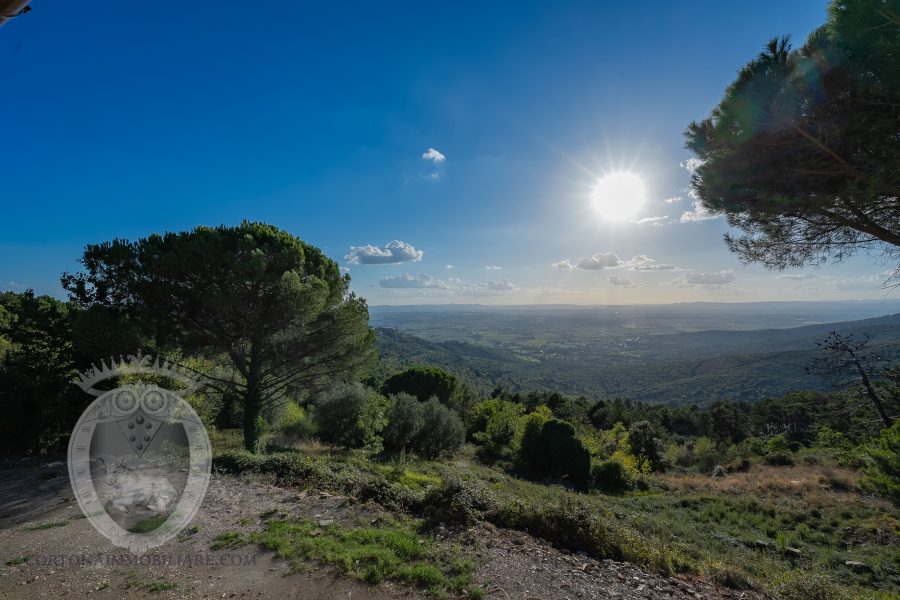 Colonica con vista panoramica