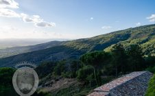 Colonica con vista panoramica