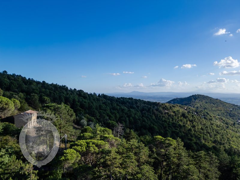 Colonica con vista panoramica