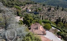Farmhouse with view, land and outbuildings