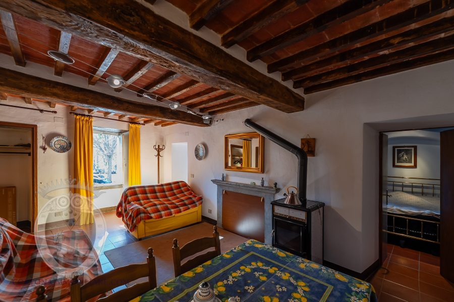 Appartamento con giardino e garage