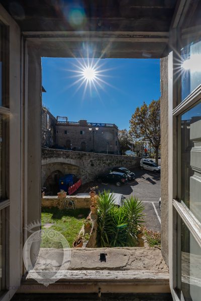 Appartamento con giardino e garage