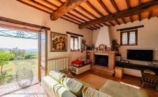 Casale con vista e piscina