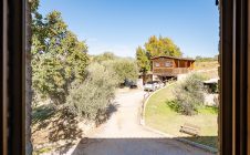 Casale con vista e piscina