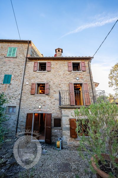 Colonica con giardino piscina e annessi