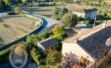 Colonica con giardino piscina e annessi
