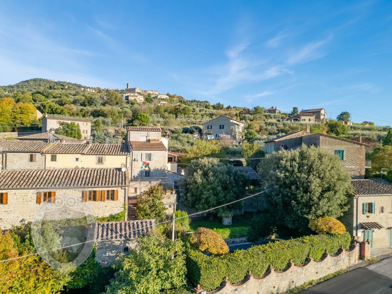 Colonica con giardino piscina e annessi