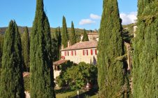farmhouse with swimming pool