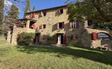 farmhouse with swimming pool