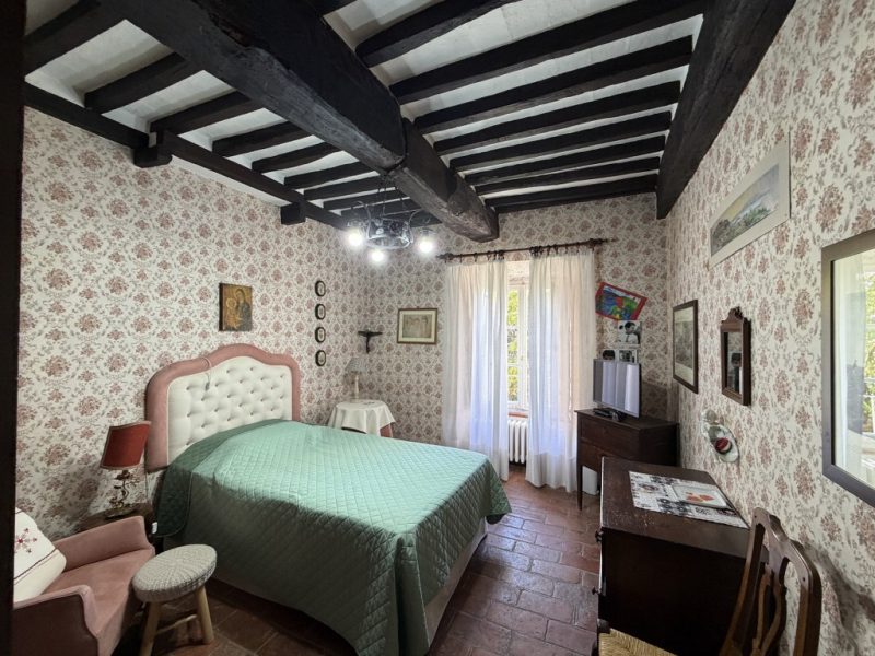 farmhouse with swimming pool