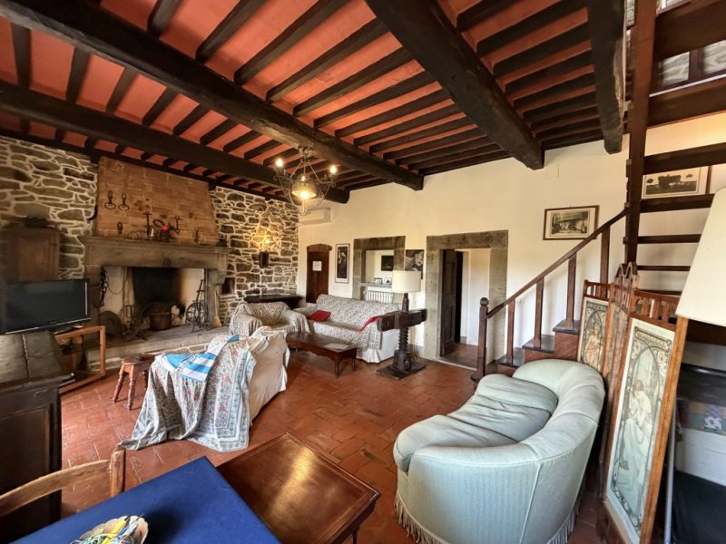 farmhouse with swimming pool