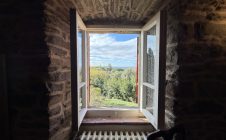 farmhouse with swimming pool