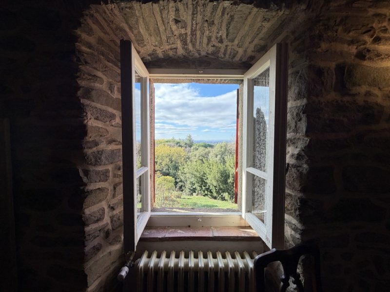 farmhouse with swimming pool
