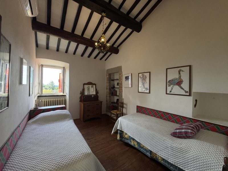 farmhouse with swimming pool