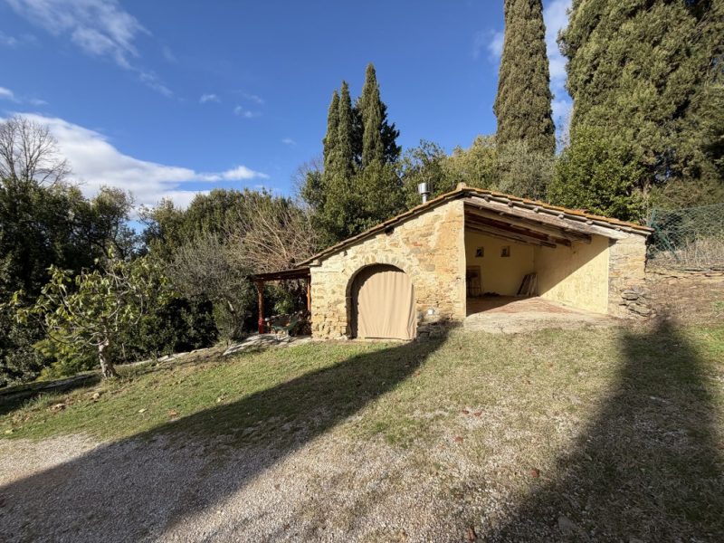 farmhouse with swimming pool