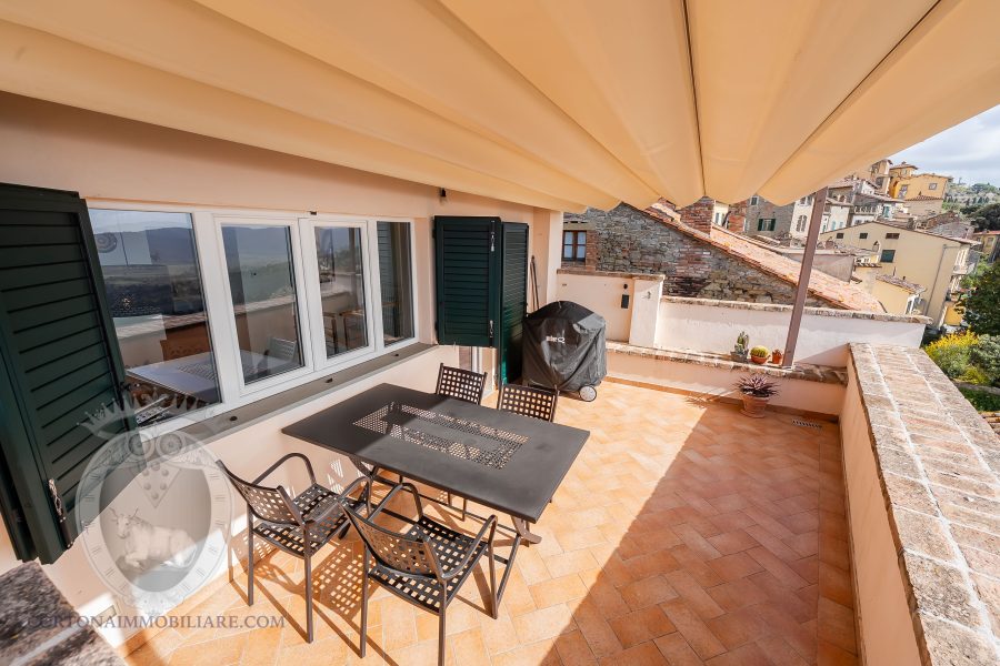 Appartamento in centro con terrazza