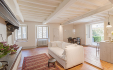 Appartamento in centro con giardino