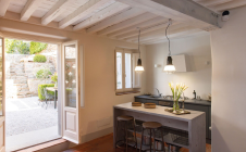 Appartamento in centro con giardino